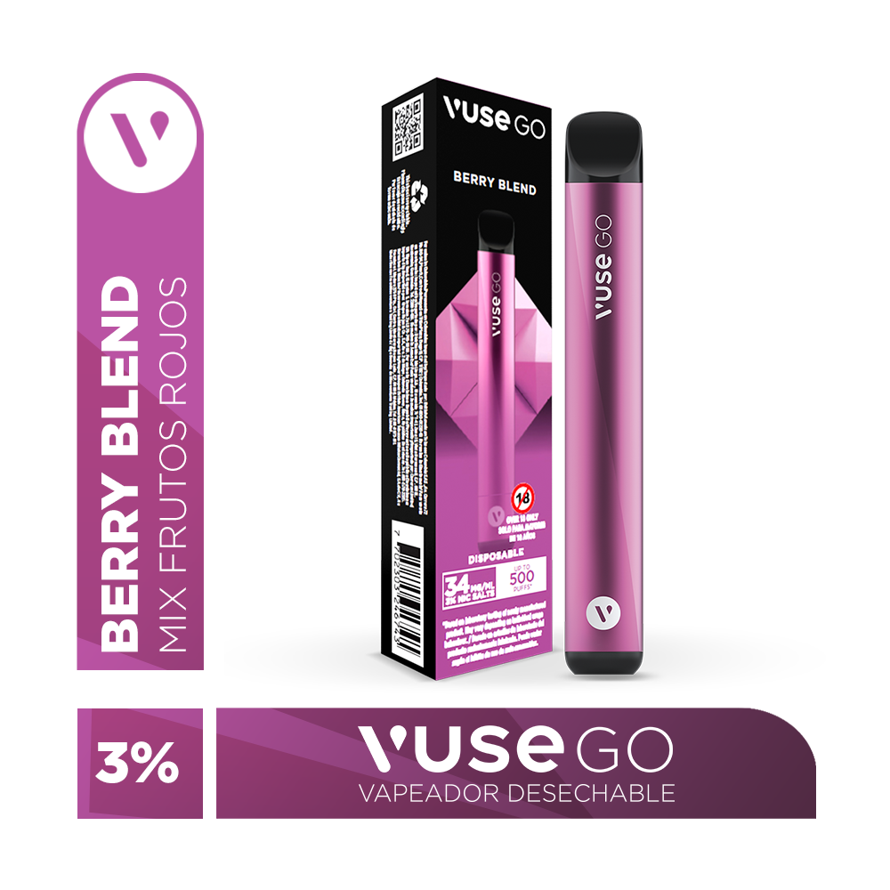 Vuse Go Berry Blend Mix Frutos Rojos Licores Junior