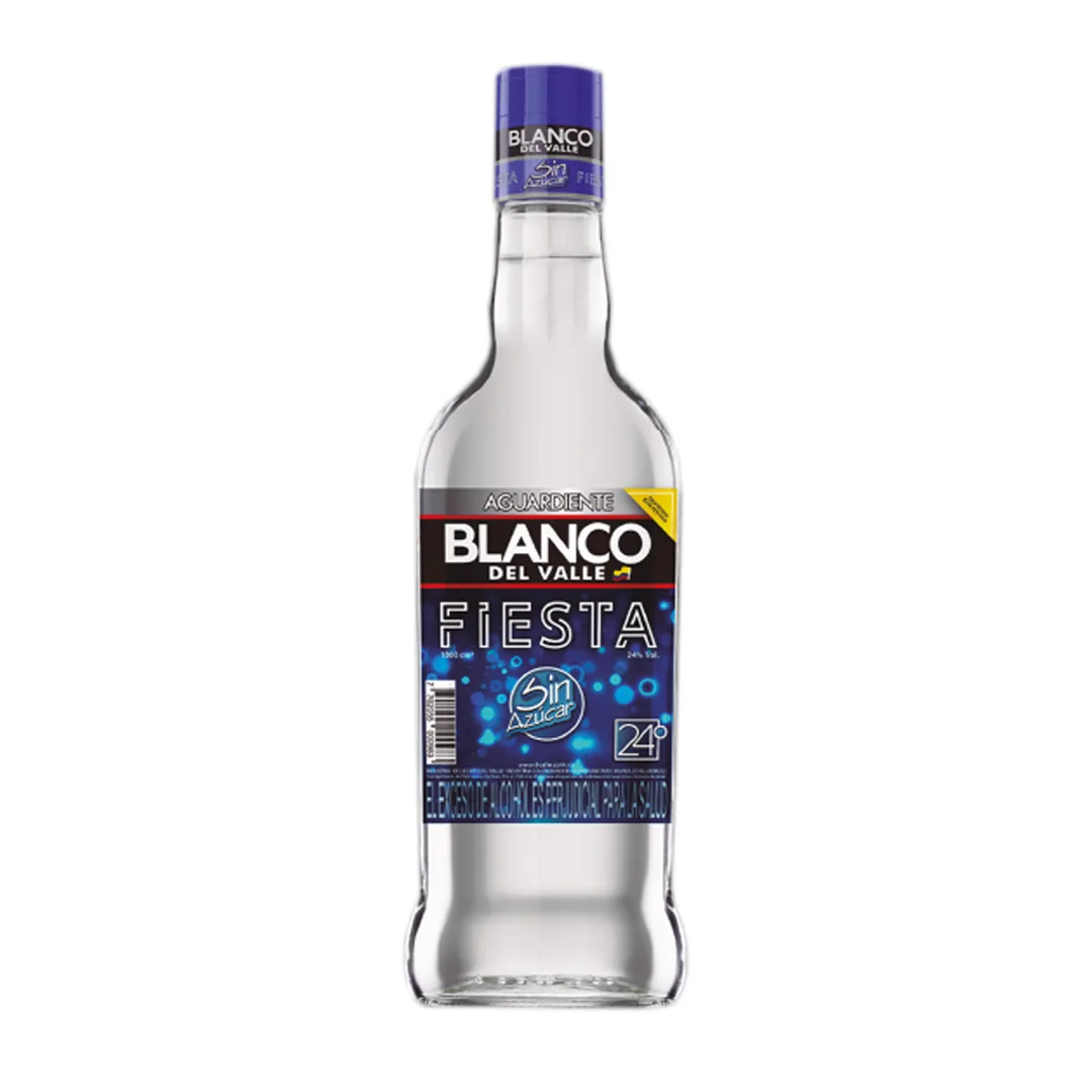 Aguardiente Blanco Fiesta 1000ml