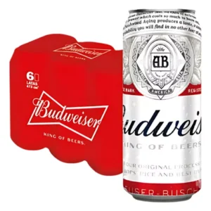 Cerveza Budweiser Six Pack Lata269ml
