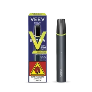 Vape VEEV now Ultra Sour Apple 1100Puff